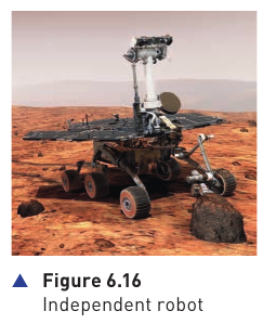 Textbook Figure 6.16 Independent robot