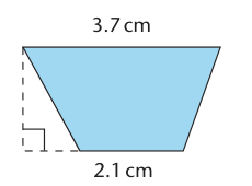 Trapezium with two parallel sides